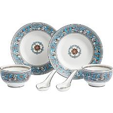 Ceramic Dinner Sets Wedgwood Florentine Turquoise 8 Dinner Set