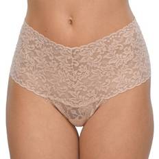 Hanky Panky Retro Lace Thong - Beige