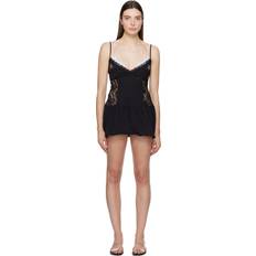 Frankies Bikinis Black Donna Minidress Black