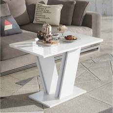 Furneo Furneo Glass Side Small Table