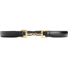 Arket Accessories Arket Horsebit Buckle Leather Belt - Black