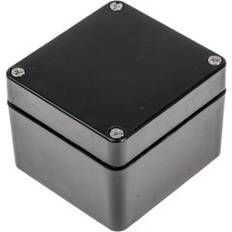 RS Pro Black Glass Fibre Junction Box IP66