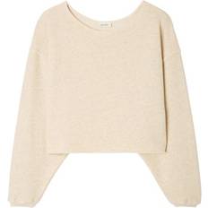 American Vintage Sweatshirt Itonay ecru_chine