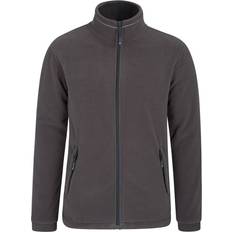 Clothing Mountain warehouse Mens Bernard Windproof Fleece Jacket Grey