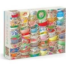 Galison Teacups 1000 Piece Puzzle