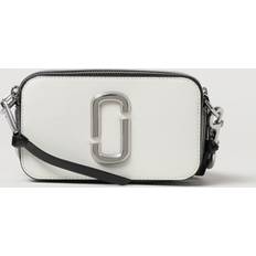 Marc Jacobs The Snapshot Bag In Coated Leather - White