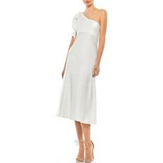 Mac Duggal Long Dresses Mac Duggal Women's Ieena One Shoulder Midi Dress White White