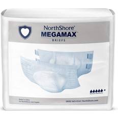 Bekleidung NorthShore NorthShore MegaMax Tab-Style Briefs White Pack/10