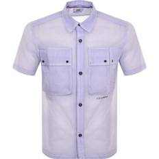 C.P. Company Camicie C.P. Company Short Sleeve Shirt Lilac