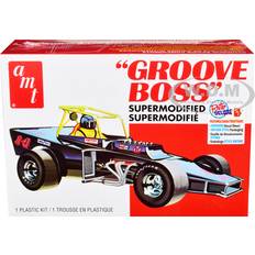 Scale Models & Model Kits Amt Skill 2 Model Kit "Groove Boss" Supermodified Racer 1/25 Scale Model