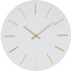 Matt Gold Detail Round Metal