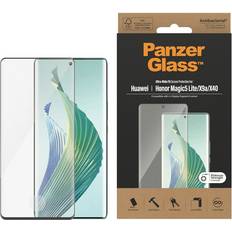 PanzerGlass Honor Magic5 Lite Ultra Wide Fit Skærmbeskyttelsesglas Platinum Strength Sort Kant