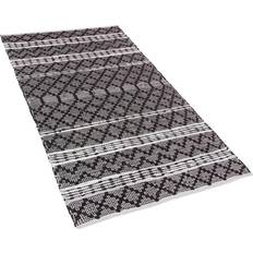 Carpets & Rugs Beliani Leather Area Rug 80 Black