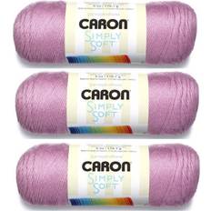 Caron Simply Soft 6 oz Med 4 Weight 3-Pack BlackBerry