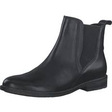 Marco Tozzi Schuhe Marco Tozzi Chelsea Boots, Leder, für Damen, schwarz