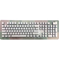 Keyboards Greenzech 108 Keys Pudding Milk