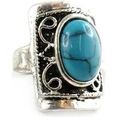 Turkos Ringar Les Trésors de Lily Ethnic Ring Mineralia - Turquoise