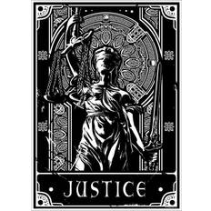 Deadly Tarot Justice Poster