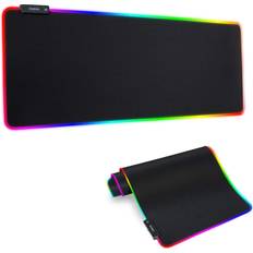 Itopfox RGB Gaming Mouse Mat Pad Large Thick8003004mm Itopfox Extended