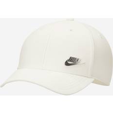 Men Caps Nike NSW Heritage86 Metal Swoosh Hat White