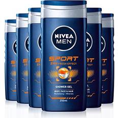 Nivea MEN Sport Shower Gel Pack of Anti-Bacterial Body Wash Shower 500ml