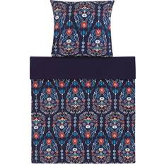 Beliani Cotton Set MADRONA Duvet Cover Blue (200x)