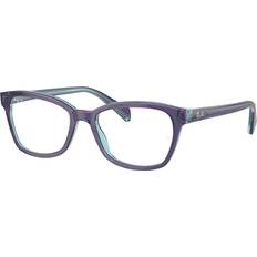 Briller & Læsebriller Ray-Ban Children Rb1591 Kids Top Blue & Violet & Light Blue Demo Lens Lenses Polarized 48-16