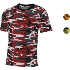 MFH Streetstyle T-Shirt Red Camo Größe