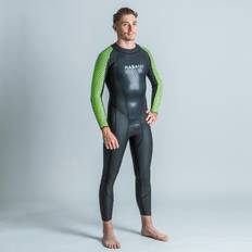 NABAIJI Men's Open Water Swimming 2.5/2mm Glideskin Neoprene Wetsuit Ows 500 Fluo Lime