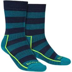 Bridgedale Socks Bridgedale Hiking Lightweight Merino Wool Performance Boot Socks Blue 12-14