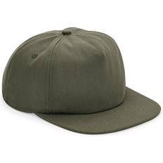 Beechfield Panel Canvas Cap Dark Olive One