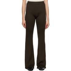 Anzughose - Braun Hosen Jil Sander Flare Leg Trousers - Fondente