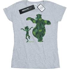 Disney Mowgli And Baloo Dance Cotton T-Shirt Grey