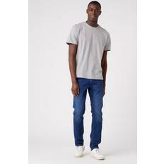 Wrangler Gråa Kläder Wrangler Herr 2-pack t-shirt, MID Grey Melee