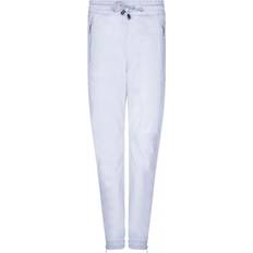 Leather Trousers Infinity Leather Women's White Real Leather Trousers Joggers