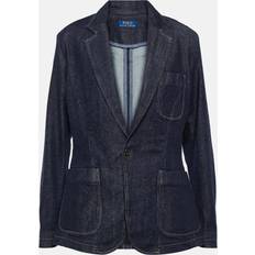 Polo Ralph Lauren Damen Jacketts Polo Ralph Lauren Blazer aus Denim blau