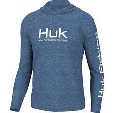 Clothing Huk Men's Pursuit Long Sleeve T-Shirt Set Sail