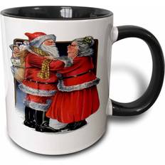 Cups 3DRose 3dRose Mr Mrs Claus- vintage Mug