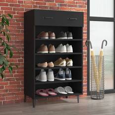 Hallway Furniture & Accessories Homie VidaXL Cabinet Black 60 x 35 x 105 cm Shoe Rack