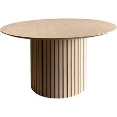AC Design Furniture Linley Round White Oak Dining Table 120cm