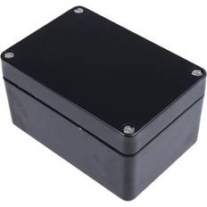 RS Pro Black Glass Fibre Junction Box IP66