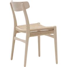 Carl Hansen & Søn CH23 Dining Ivory Kitchen Chair