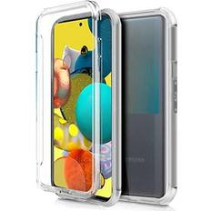 Samsung Galaxy A51 Fundas de teléfono móvil Funda 360 Full Cover Transparente (delantero Trasero) Para Samsung A515 Galaxy A51 5g