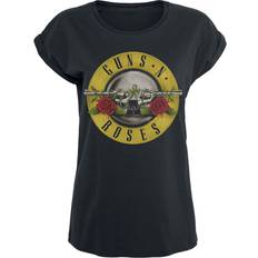 Guns N' Roses T-shirt Distressed Bullet för Dam svart