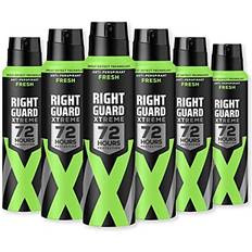 Right Guard Deodorant, Xtreme Fresh 72H High-Performance Anti-Perspirant Spray, Multipack 6