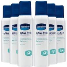 Vaseline ProDerma Antiperspirant Deodorant Active Fresh 150ml, 6 Pack