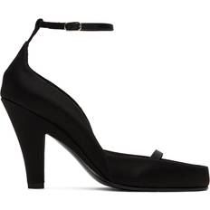 The Row Black Ankle Strap Heels IT