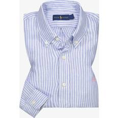 Lino Camicie Polo Ralph Lauren Classic Fit Striped Shirt Blue/White Male