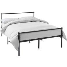 House of Home Rectangular Headboard Extra Strong King Metal Bed