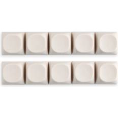 Greenzech 10 PCS Candy Color Blank Keycap MA Profile